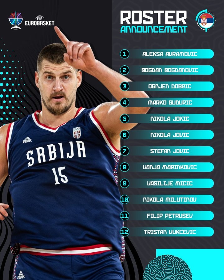 塞尔维亚名宿：这届我们就是最强的 我看不出有谁能阻挡我们夺冠