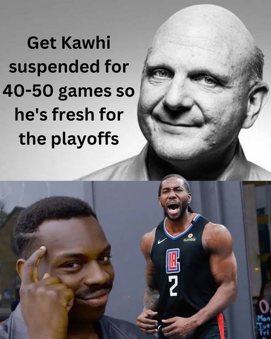 鲍尔默在大气层！美媒调侃：让小卡禁赛50场 季后赛就有全力卡